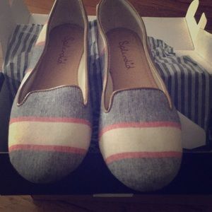 Splendid Red White and Blue Flats